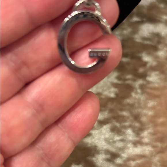 GUCCI silver G logo necklace. BRAND NEW. GIFT NEVER WORN - Picture 4 of 4